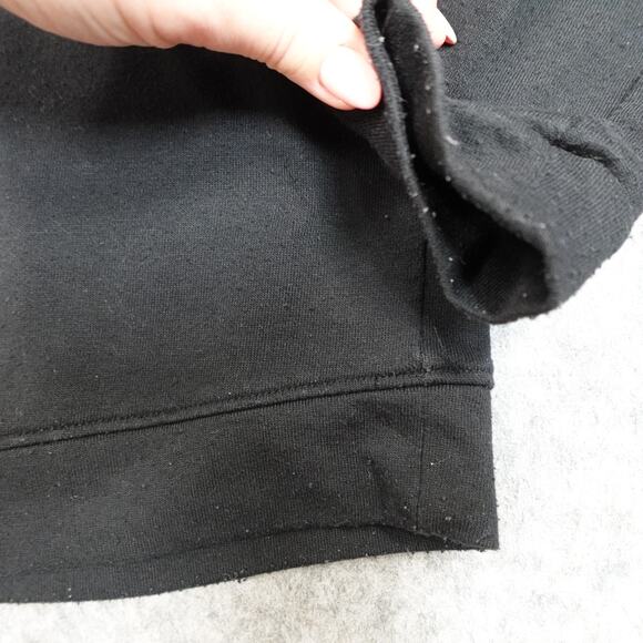 Piper Project Top Womens Medium Cold Shoulder Long Sleeve Knit Black Pullover - Picture 3 of 10